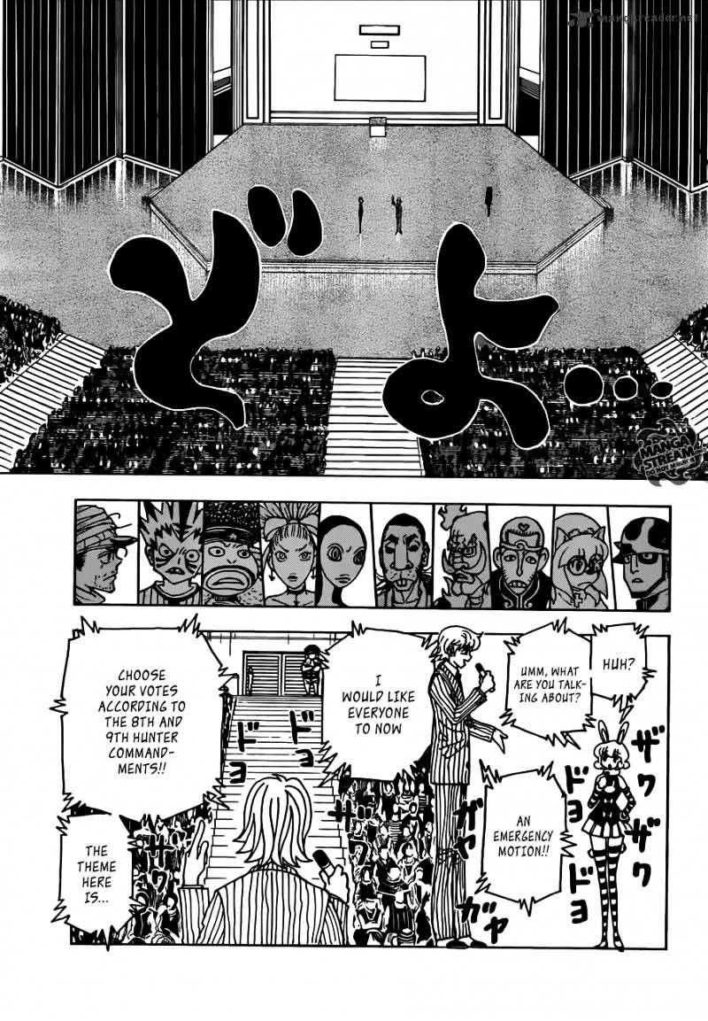 Hunter x Hunter, Chapter 334 image 04