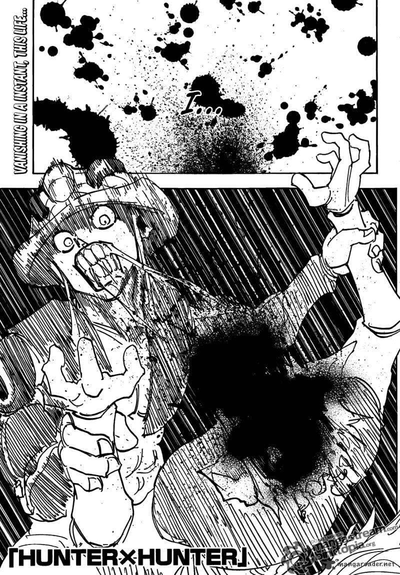 Hunter x Hunter, Chapter 313 image 01