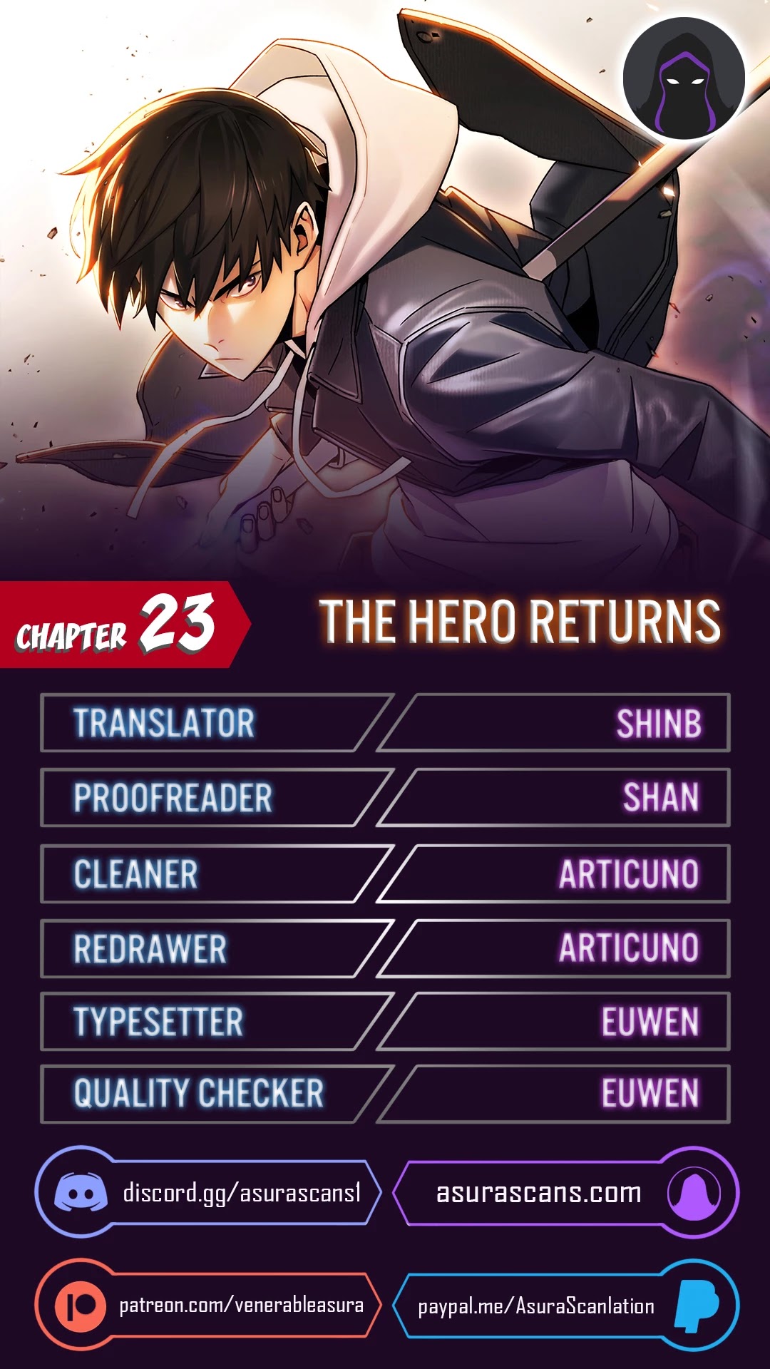 The Hero Returns, Chapter 23 image 01