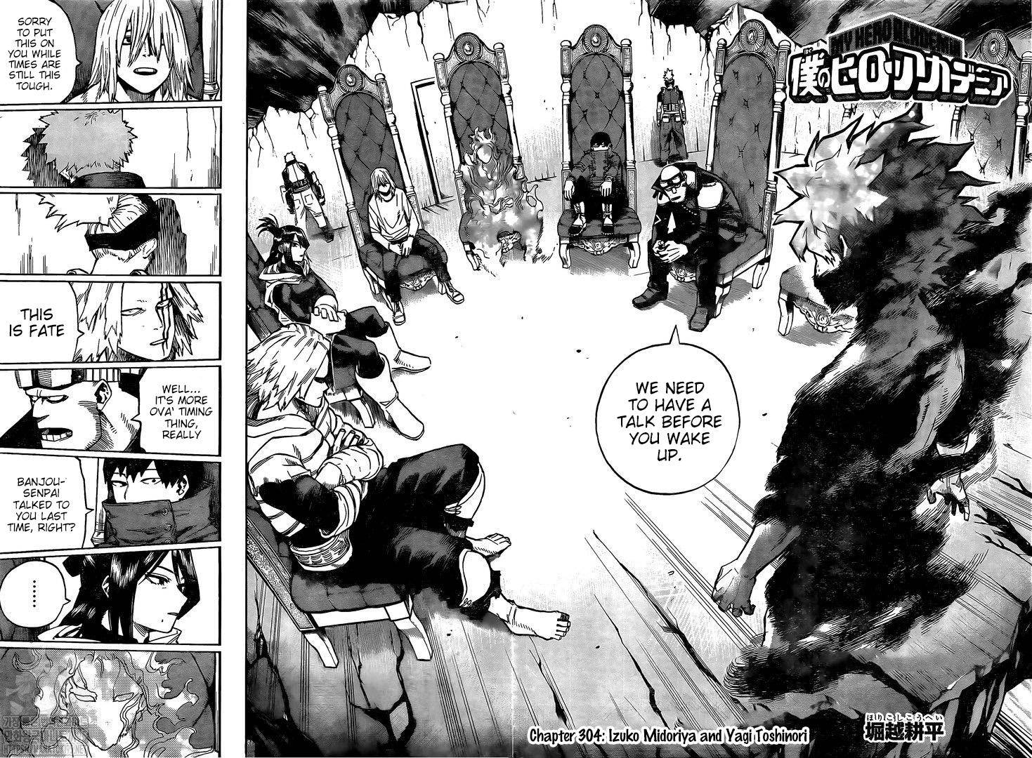 My Hero AcademiaMy Hero Academia, Chapter 304 image 02