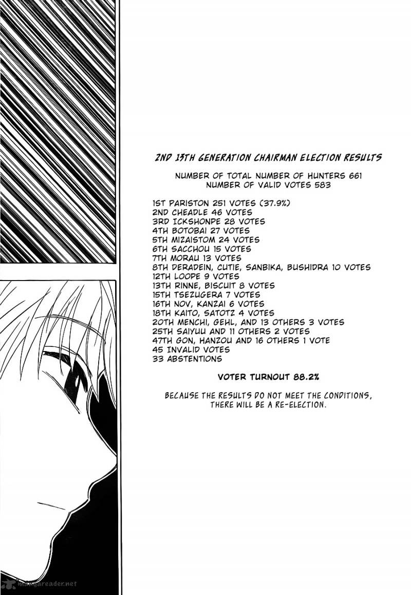 Hunter x Hunter, Chapter 321 image 03