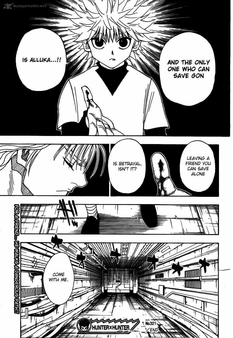 Hunter x Hunter, Chapter 321 image 18