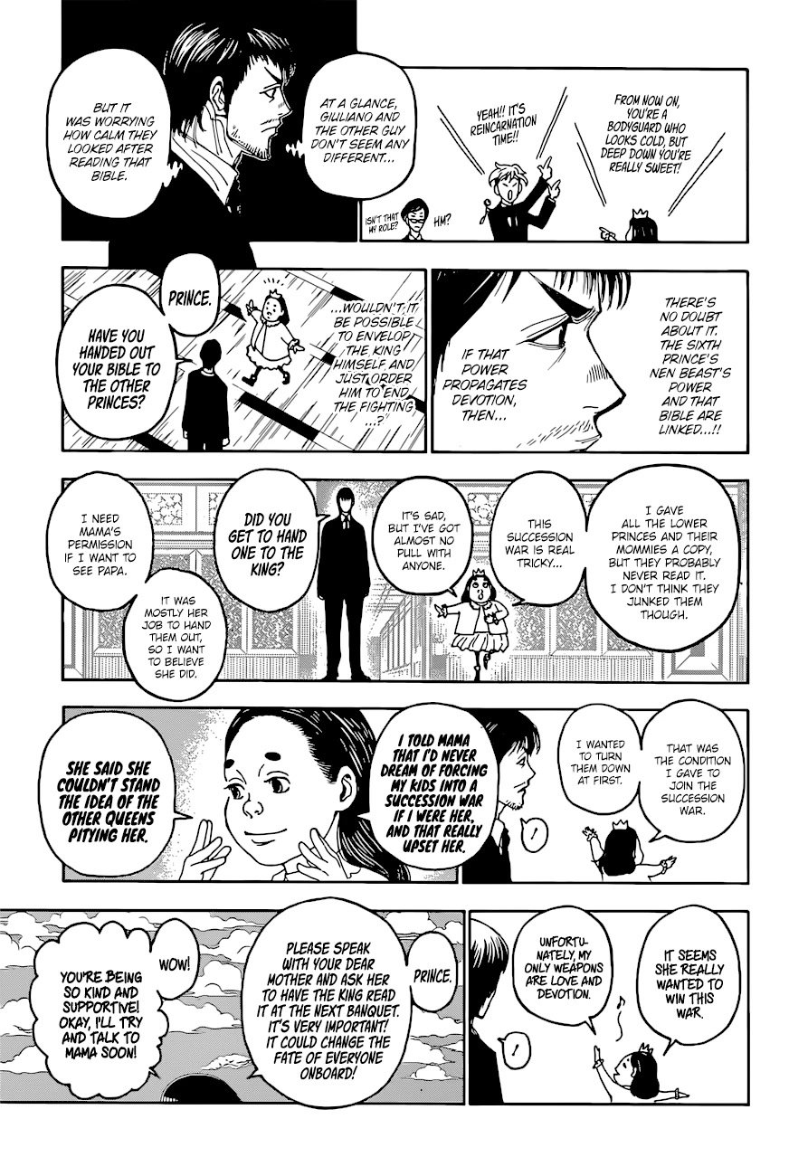 Hunter x Hunter, Chapter 400 image 07