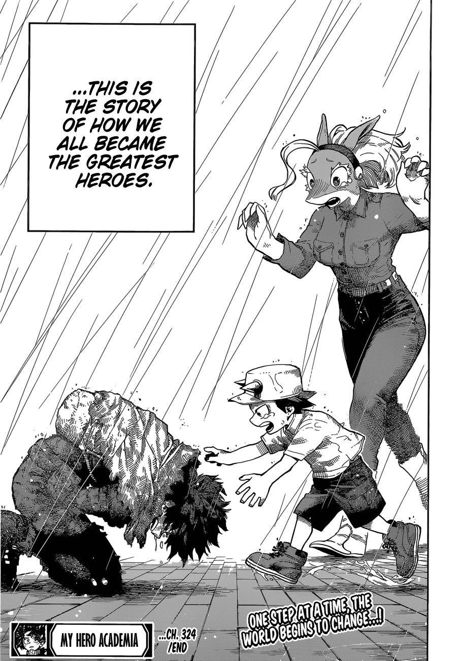 My Hero AcademiaMy Hero Academia, Chapter 324 image 16