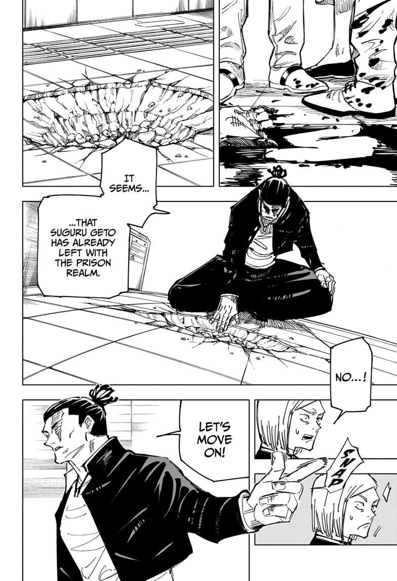 Jujutsu Kaisen, Chapter 133 image 02