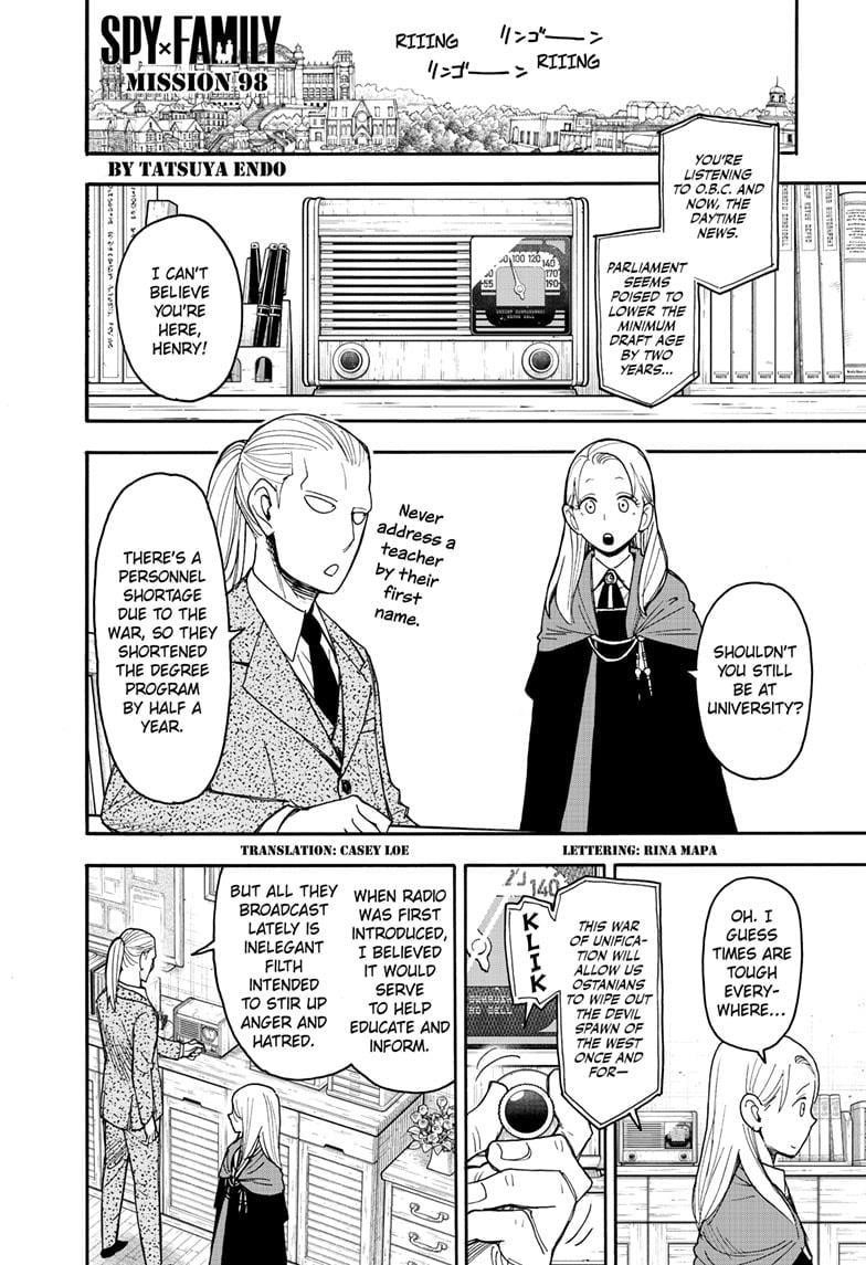 Spy × Family, Chapter 98 image 01