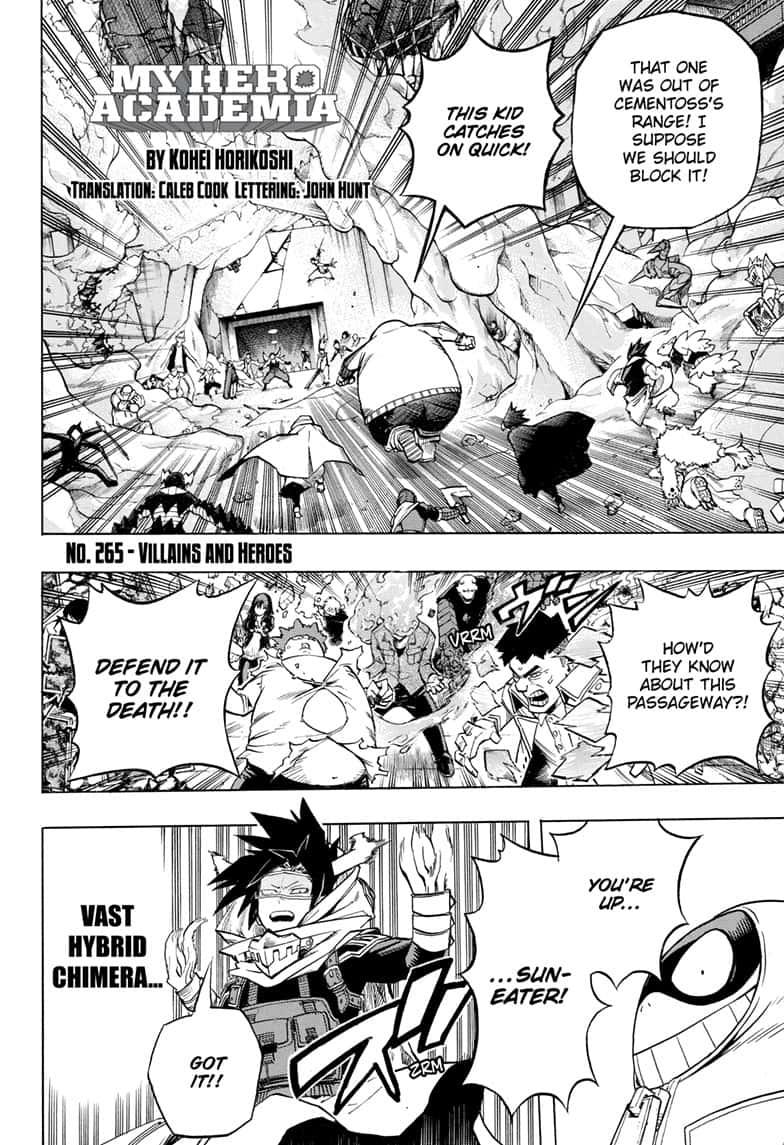 My Hero AcademiaMy Hero Academia, Chapter 265 image 02