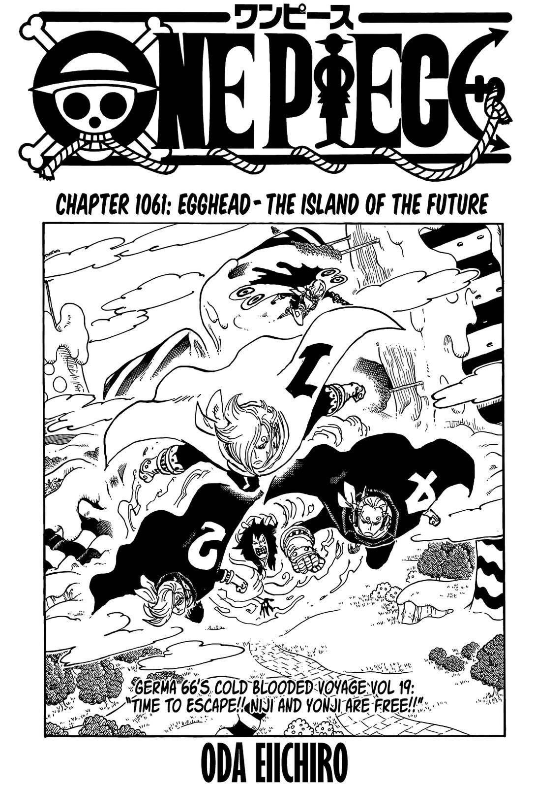One PieceOne Piece, Chapter 1061 image 01