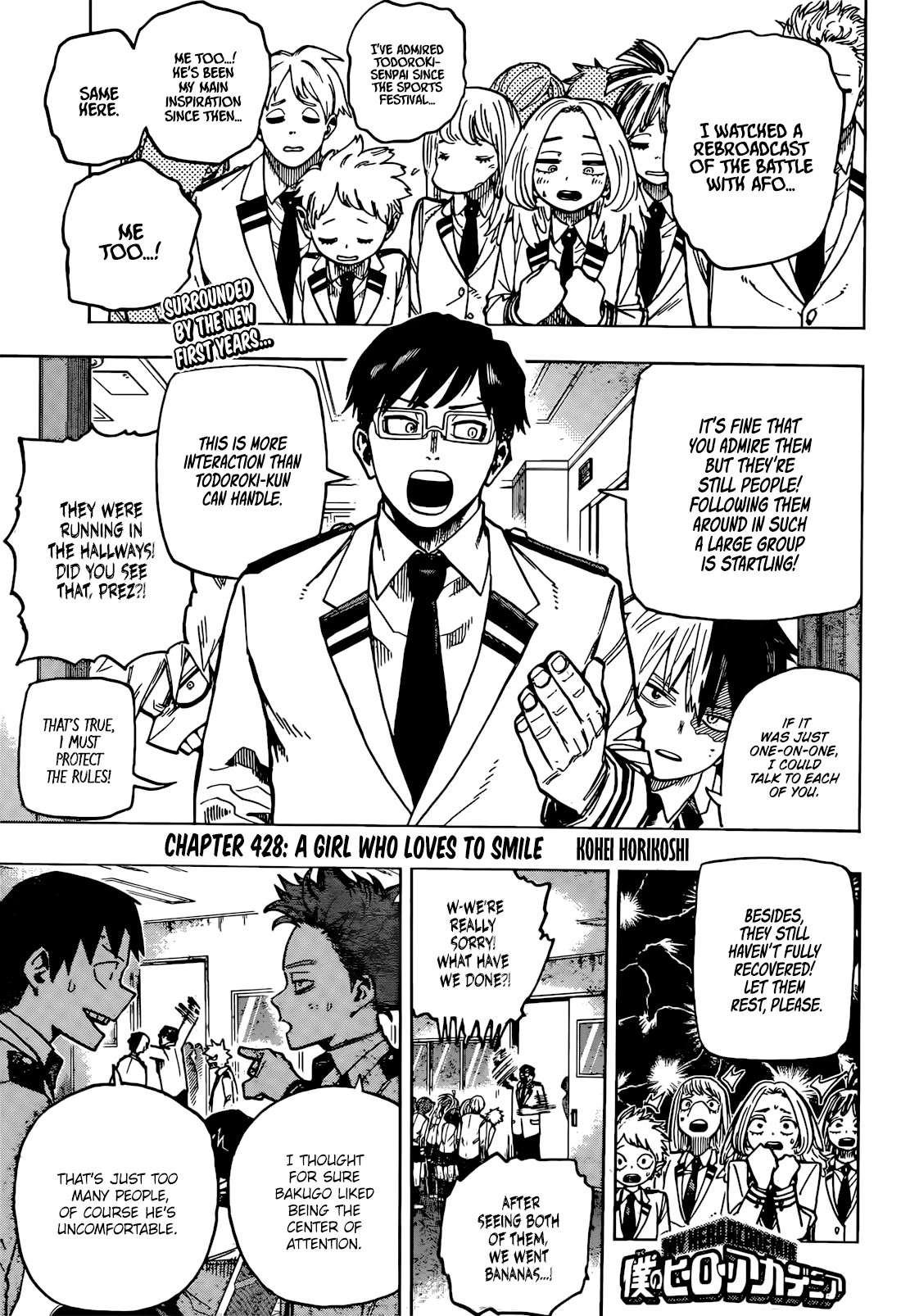 My Hero Academia, Chapter 428 image 02