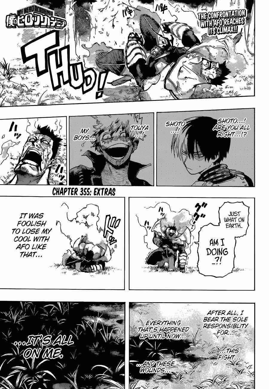 My Hero AcademiaMy Hero Academia, Chapter 355 image 01