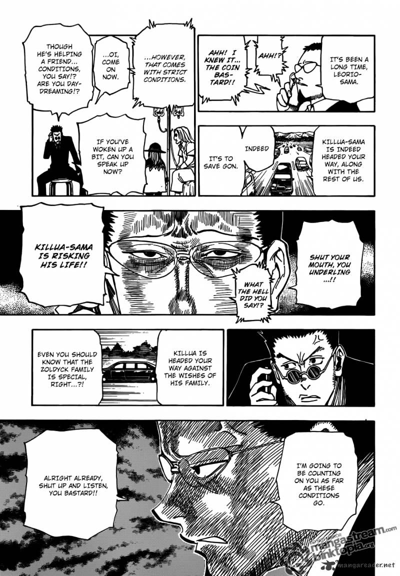 Hunter x Hunter, Chapter 325 image 03