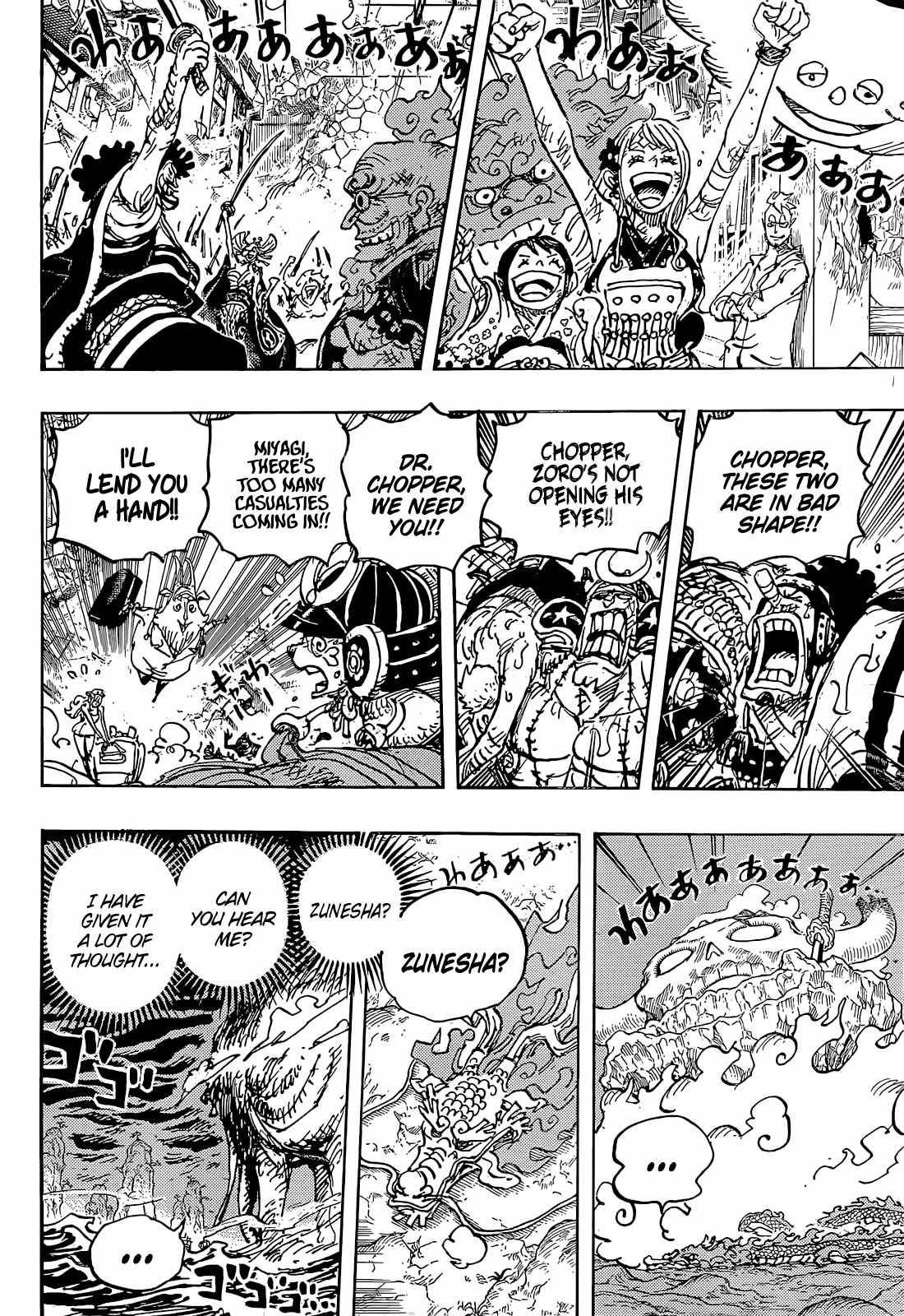 One PieceOne Piece, Chapter 1050 image 09