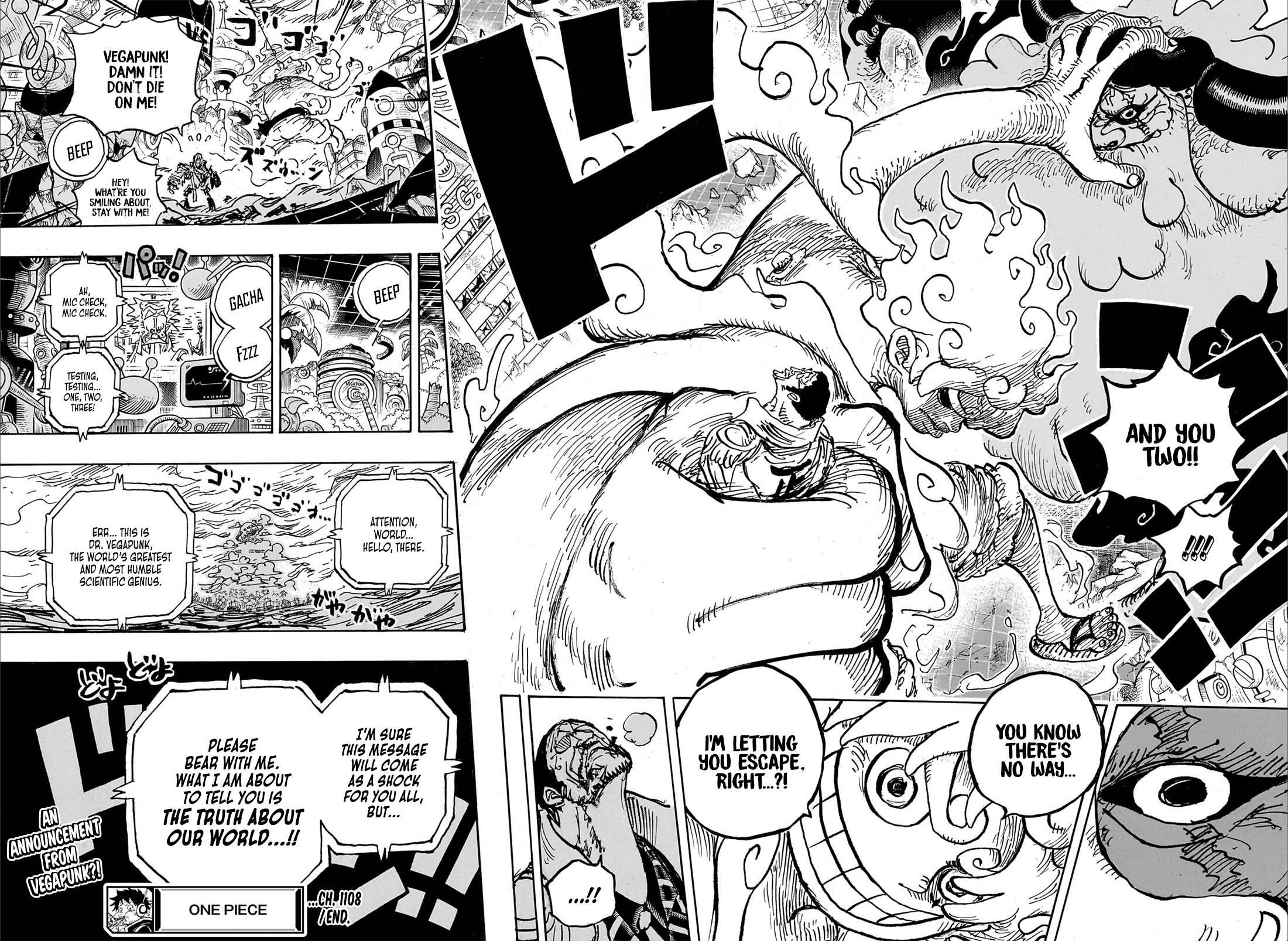 One PieceOne Piece, Chapter 1108 image 14