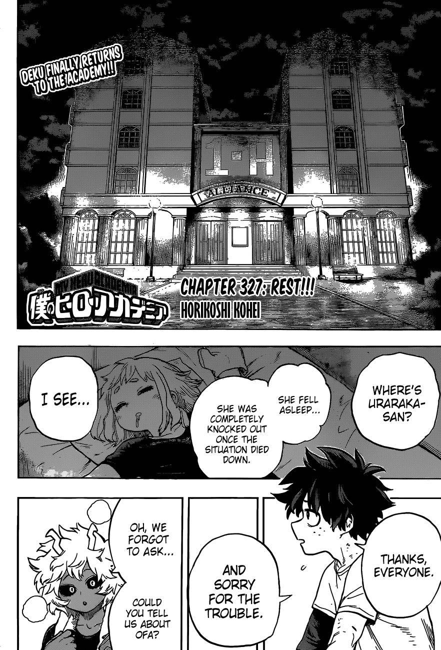 My Hero AcademiaMy Hero Academia, Chapter 327 image 05