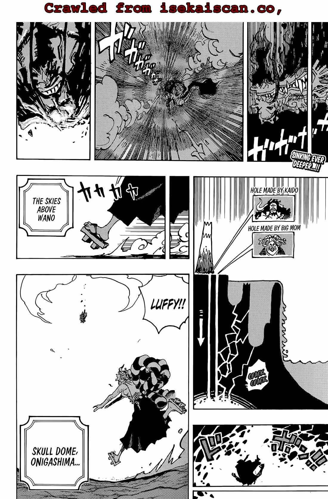 One PieceOne Piece, Chapter 1050 image 03