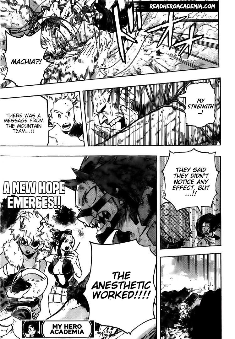 My Hero AcademiaMy Hero Academia, Chapter 293 image 17