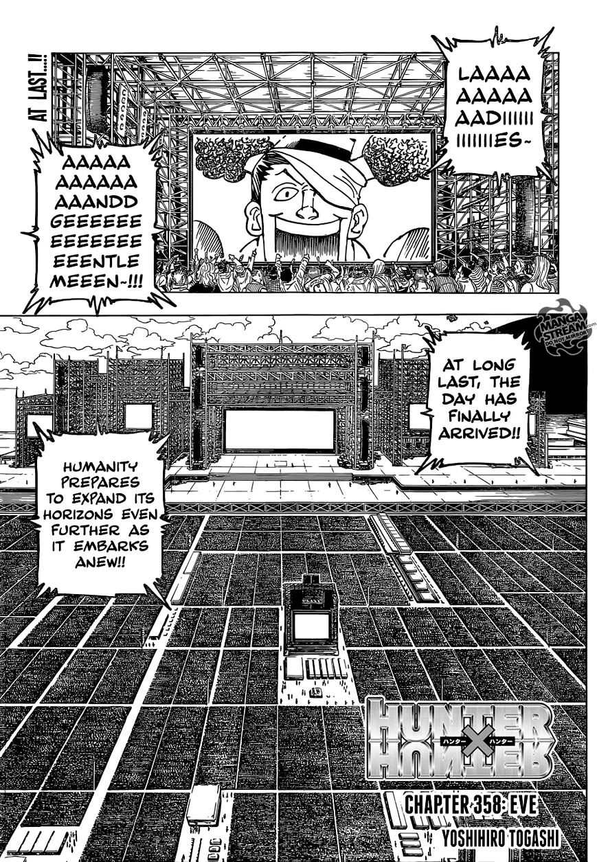 Hunter x Hunter, Chapter 358 image 01