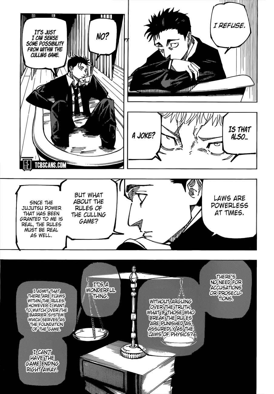 Jujutsu Kaisen, Chapter 163 image 17