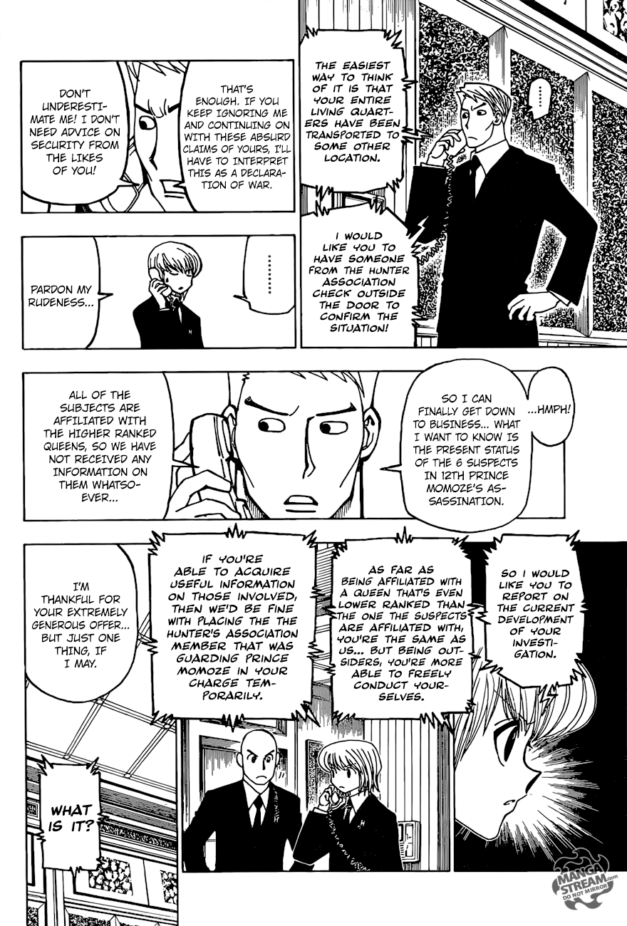 Hunter x Hunter, Chapter 374 image 03