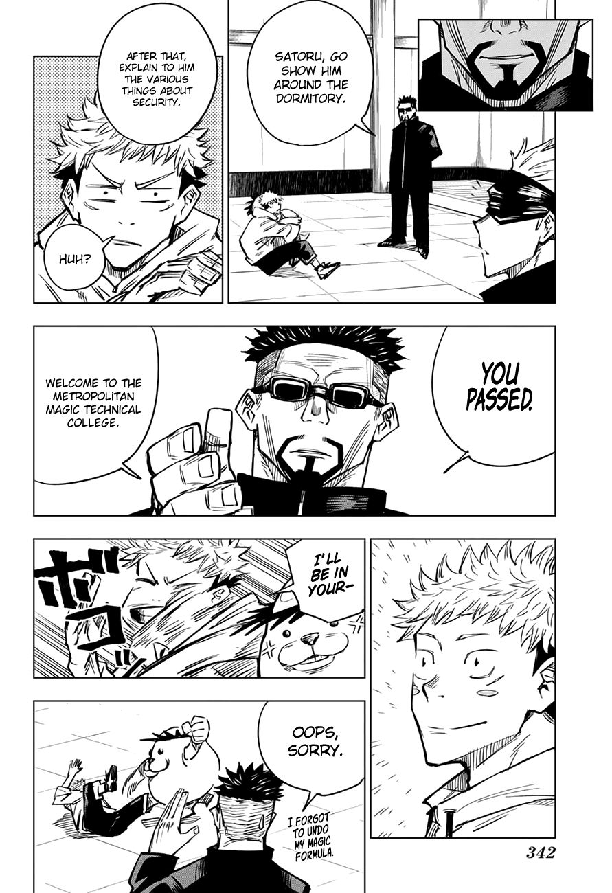 Jujutsu Kaisen, Chapter 3 image 18