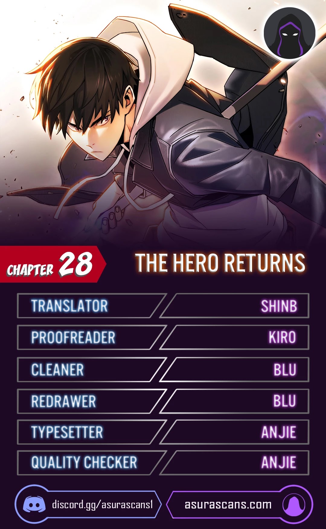 The Hero Returns, Chapter 28 image 01