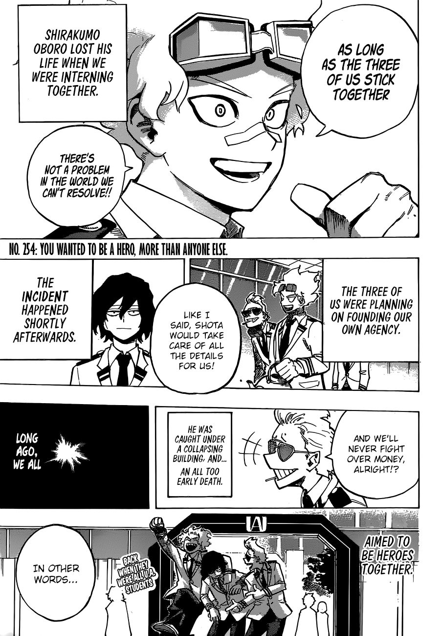 My Hero AcademiaMy Hero Academia, Chapter 254 image 03